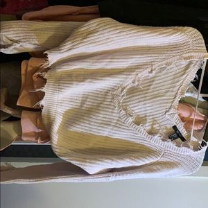 Crop Top Long Sleeve V neck